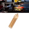 10pcs 3D Printer Extruder Brass Nozzles High Temperature Resistance Wear