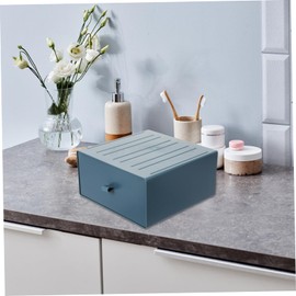 WOONEKY Type Storage Box Multi-Function Desktop Organizer for Jewelry Office Supplies Stationery Design for Home and Dorm Storage