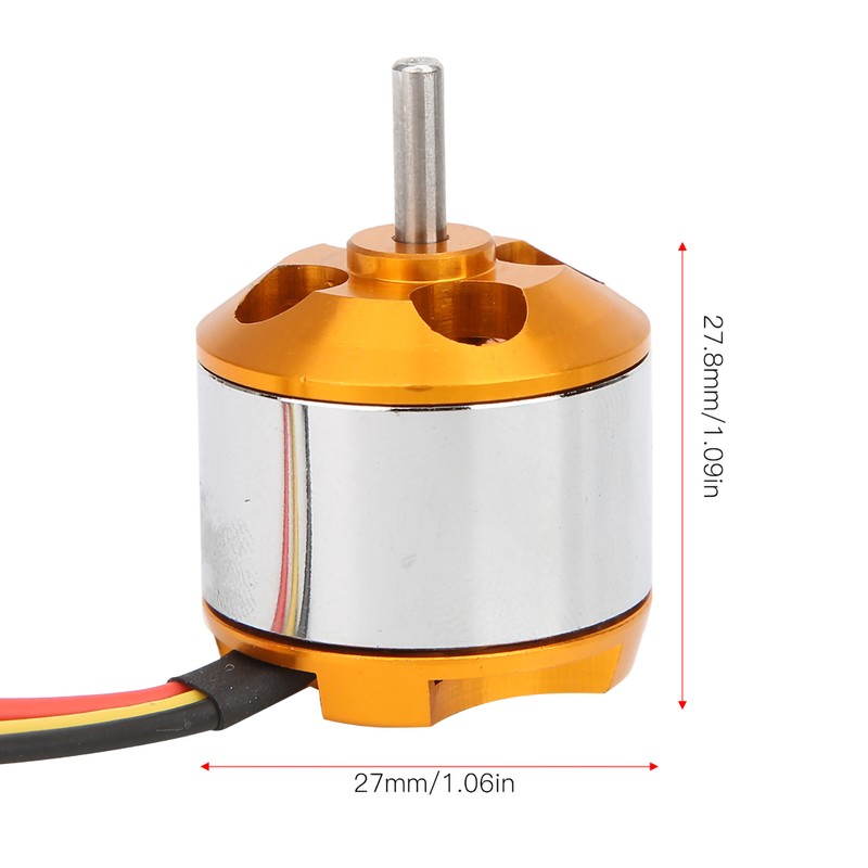 Professional A2212 Outrunner Brushless Motor High Power Motor Parts for