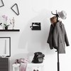 Relaxdays Hanging Storage Basket Organizer Bathroom Hallway Bedroom Hanging Storage