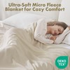 Sleep Philosophy True North King Luxury Cozy Microfleece Blanket Grid