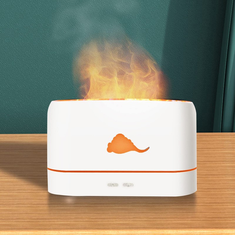 Flame Diffuser Aromatherapy Diffuser Humidifier, Ultra-Silent & Auto Shut-Off Function