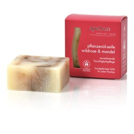 Apeiron Natural Care Vegetable Oil Soap Wild Rose and Almond 100 g