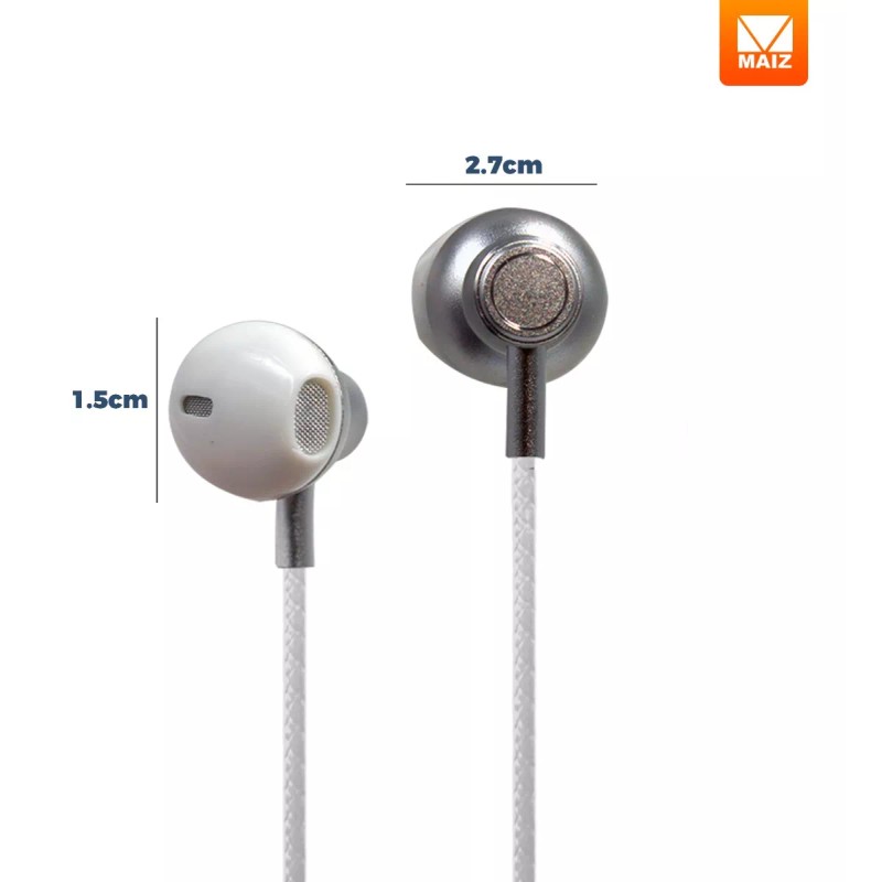 Maíz Audifonos In Ear Alambricos Celular Manos Libres Usb Tipo