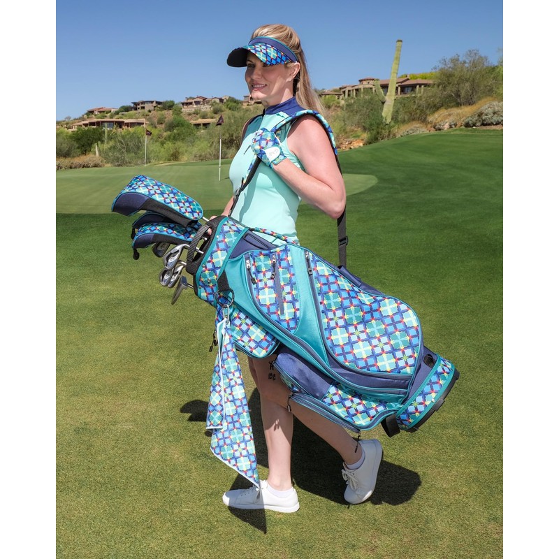 Glove It Ladies T421 Golf Towel Turkish Tile One Size