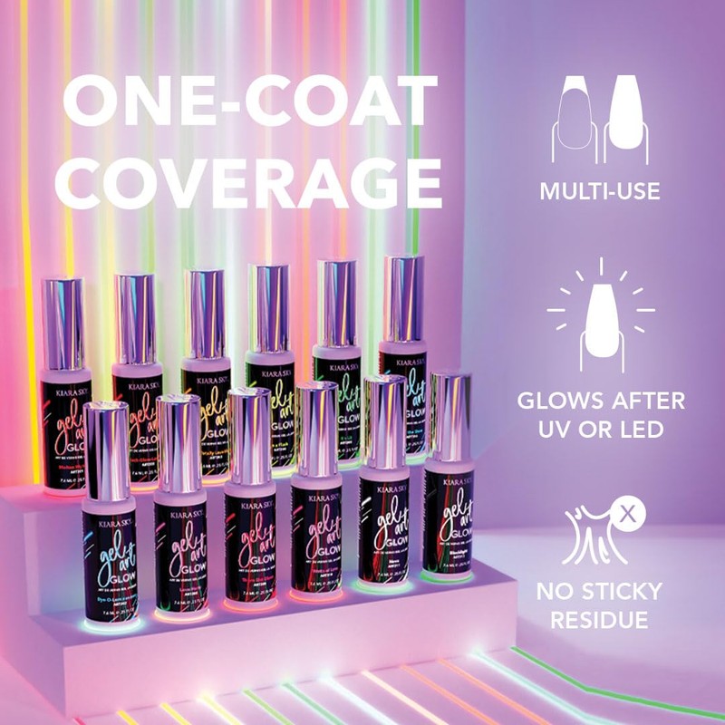 KIARA SKY Gel Paint Glow Art Liner 0.25 fl oz