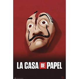 Grupo Erik - Money Heist Poster - Dali Mask 61 x 91.5cm