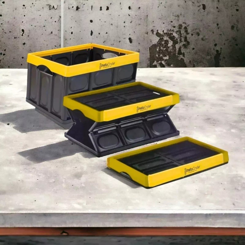 instacrate 2 Cajas Organizadoras Plegables Apilables Instacrate 45l C/u