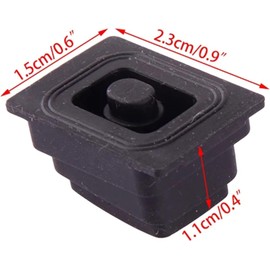 VOGOOPOI Black Car Exterior Door Handle Buckle Induction Button Fit for Hyundai Tucson 2015-2020 Car Accessory Buttons Exterior Door Handles