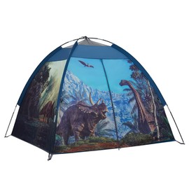 Mnagant Dinosaur Kids Play Tent-61”x61”x45”Realistic Dinosaur Kids Tent Indoor & Outdoor, Pop Up Play House for Kid, Boys & Girls Age 3-12
