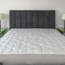 23 Threads Z161 Series Padded, Plush, Quilted, Soft, Luxurious, Waterproof Noiseless Mattress Protector Cover, Fitted, with Ctrl+Z Technology, 13 Inch Deep, FullXL