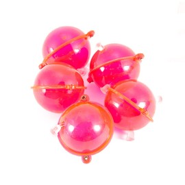 S-TROUBLE Floats, 5pcs/set Fishing Float ABS Plastic Balls Water Ball Bubble Floats Fishing Fishing Outdoor Accessories Blue Red 25/32/40/47mm