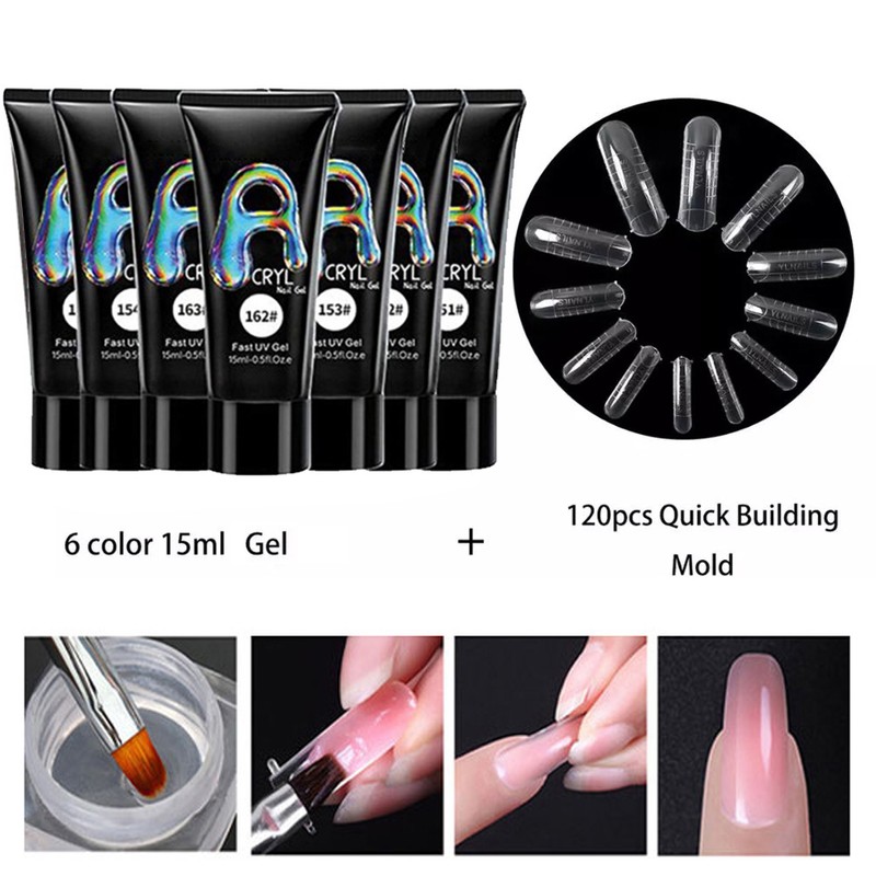 Nail Gel Kit Gel Builder Nail Kit with Nail Extension