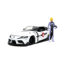 Jada Toys Robotech R. Fokker '20 Toyota Supra 1:24