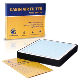 Screw Rhino Cabin HEPA Air Filter is compatible with the 2022-2023 Ioniq 5,2021-2023 Elantra, 2021-2023 Santa Fe, 2020-2023 Sonata, 2022-2023 Tucson, 2021-2023 K5.