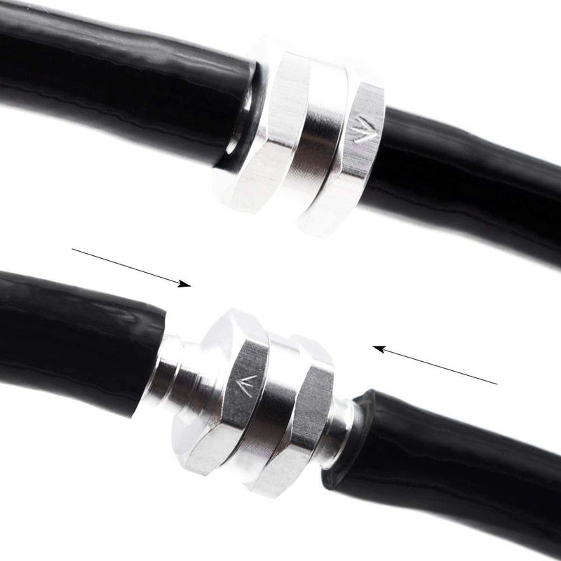 2 x fuel check valve, aluminium fuel check valve, check