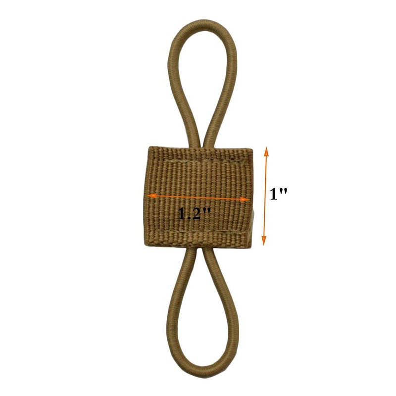 JFFCESTORE Molle Web Retainer Buckle Tactical Gear Holder Clip Compatible