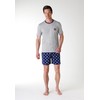 LVB Men's Cotton and Viscose Jersey T-Shirt and Shorts Pajama