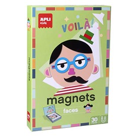 APLI Apli14561 Faces Magnets Game
