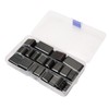 55Pcs Hollow Punch Cutter High Carbon Steel Rich Sizes Box