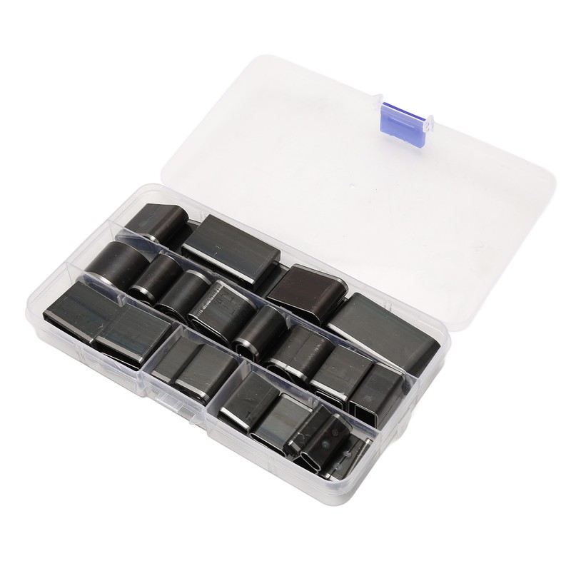 55Pcs Hollow Punch Cutter High Carbon Steel Rich Sizes Box