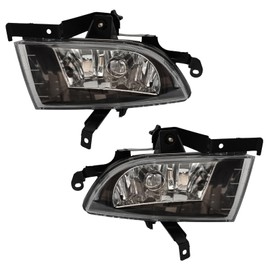 Nioboee LED Fog Lights Compatible With 2016 2017 2018 Hyundai E-lantra Sixth Generation Front Bumper Lights DRL Fog Lamps Clear Lens with Harness and Switch Driver and Passenger Side