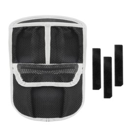 BAKAFOH Front Trunk Lid Organizer Fit for Can Am Ryker 600 900 Sport Rally Edition Accessories 2019-2024 3 Mesh Pockets Glove Box Storage Organizer