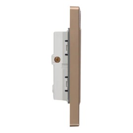 Placa Valo Contacto Duplex Madera