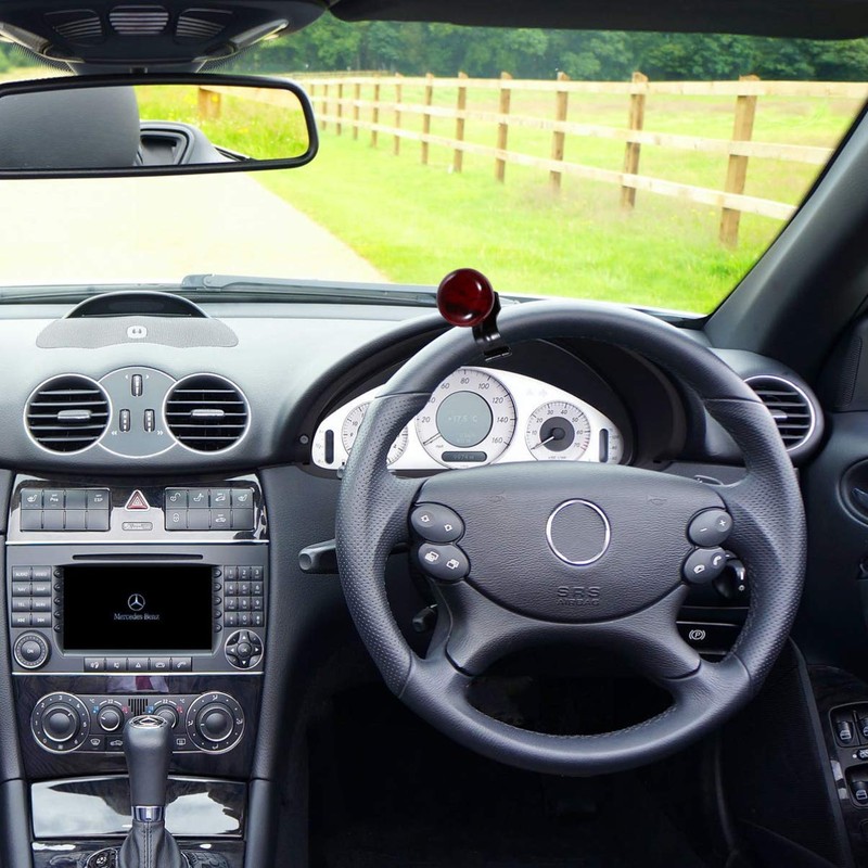ULTECHNOVO Steering Wheel Knob Assistive Comfortable Steering Handle for Cars