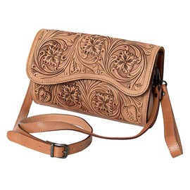 American Darling Wallet Hand Tooled Genuine Leather Western Women Bag | Handbag Purse | Women Wallet | Wristlet Wallet | Travel Wallet | Leather Wallet | Clutch Wallet