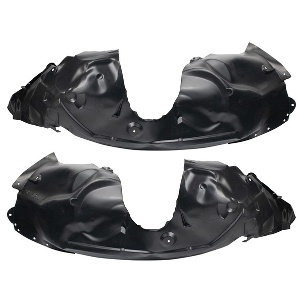 TRQ TRQ Front Inner Fender Liner Set Compatible with 2017-2019