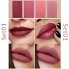 4 PCS Labiales, Balsamo Labial, Labial Hidratante, Mate Lápiz Labials,