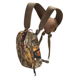 Badlands Mag Bino Case - Magnetic Closure, Backpack-Friendly Harness, Hydration-Compatible, Realtree Edge