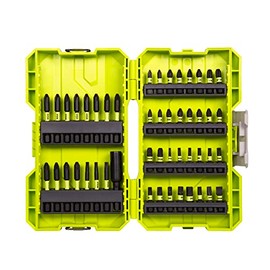 RYOBI RAK48SDI Torque plus Impact Screwdriver Bit Set, 48 Piece