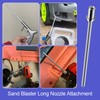 Sand Blaster Long Nozzle for LE Lematec, Sandblasting Nozzle Tip