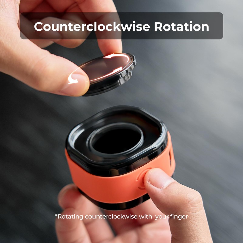 Magnetic Rechargeable Coffee Bean Spray Bottle & Tray Set, 20ml