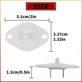 8577274 Dryer Thermistor 3392519 Dryer Thermal Fuse Replacement Part Compatible with Whirlpool Kenmore Maytag Dryers Replaces for 3390292 3976615 3406294 AP3919451 772546 AP601351