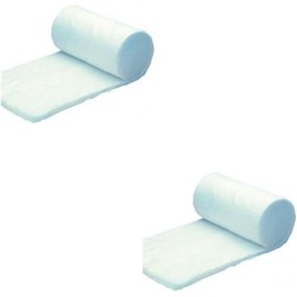 WDT Dressing Wadding | Double Pack | 2 x 20 cm Width - 275 g | On a Roll for Animals | Consists of 50% Cotton and 50% Cellulose | Chlorine-Free Bleached and Particularly Skin-friendly