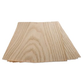 WoodPress® 6 Sheets A4 Real Oak Wood Veneer 21cm x 29cm