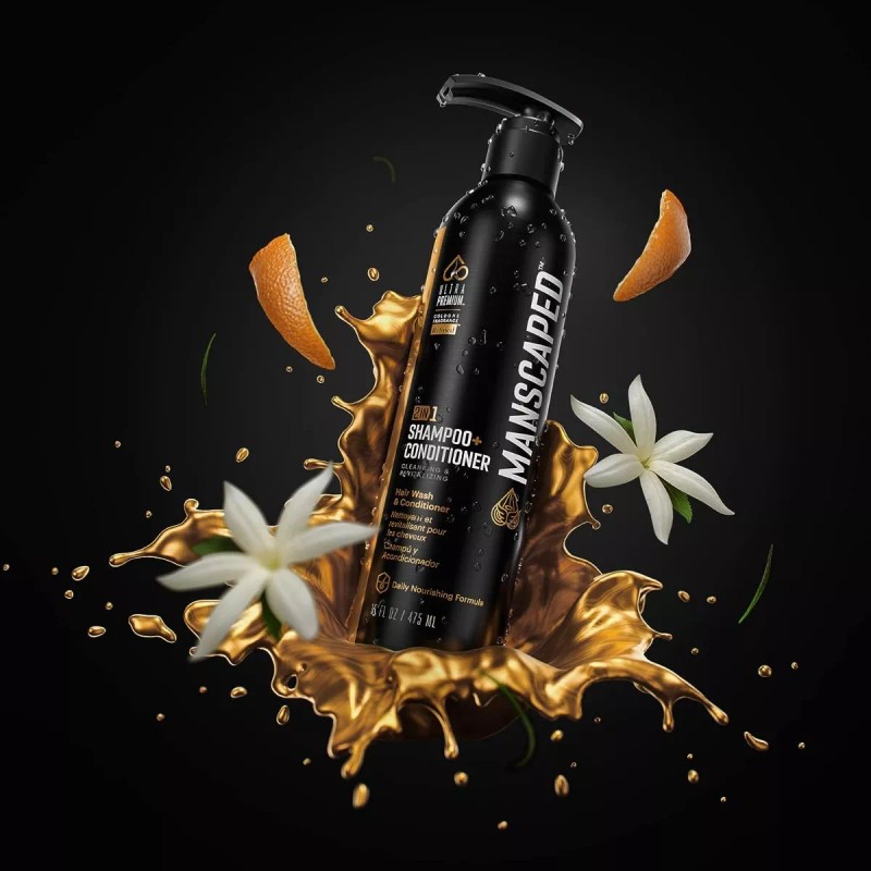 Manscaped Champú Y Acondicionador 2 En 1 Ultra Premium Para