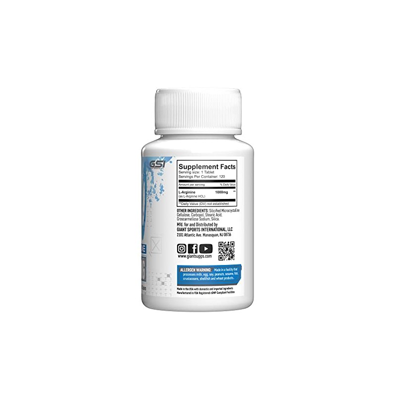 Giant Sports Performance Edge A 1000 - L-Arginina 1000 mg