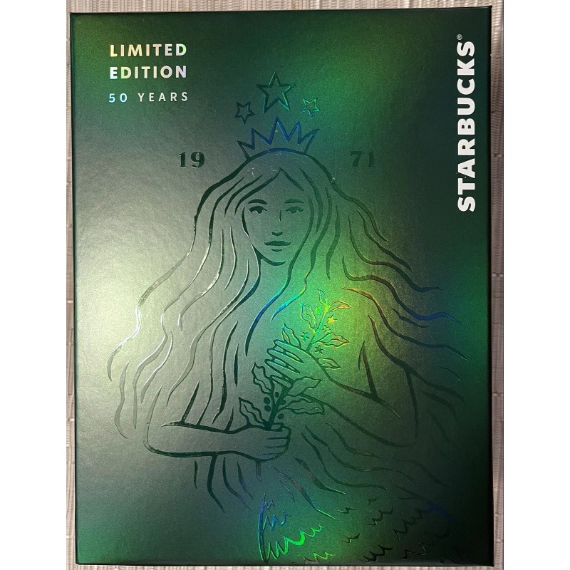 Starbucks 50th Anniversary Limited Edition Siren Double Wal Ceramic Tumbler