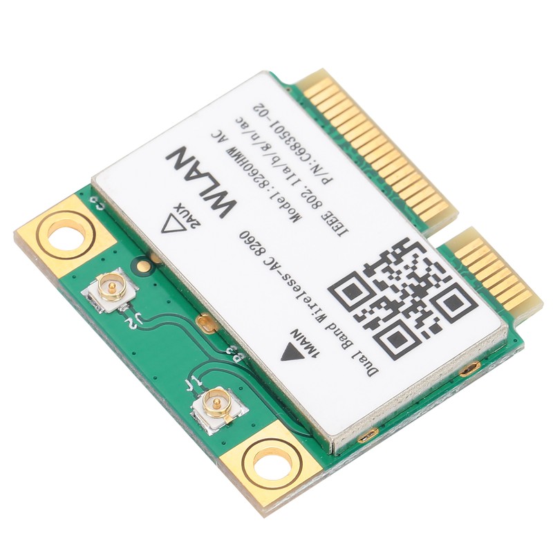 Wireless Network Card Gigabit DualBand 2.4G/5G Bluetooth4.1 Mini PCIE 802.11ac