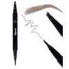 2-in-1 Waterproof Micro-Fork Eyebrow Pencil and Eyeliner Pen | Double
