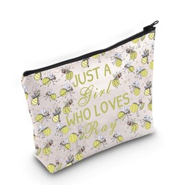 JNIAP Firefly Ray Cosmetic Bag Cartoon Characters Toiletry Pouch Fair Tale Gift For Princess And Frog Fans (Firefly)