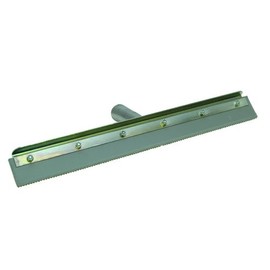 Concrete Notched Squeegee 18" Straight With Frame 1/4" Notch