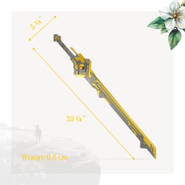 1sword Costume Accessories Anime Foam Sword - Durable LARP Sword - Collectible Foam Swords for Adults - Prop Sword for Cosplays and Costume Parties