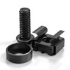 M6 Rack Mount Cage Nuts and Screws Kit with Washers