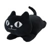 Friends Hill CW-720-201 Mochi Mochi Fuwa Cushion S, Black