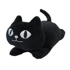 Friends Hill CW-720-201 Mochi Mochi Fuwa Cushion S, Black